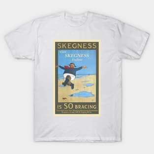 Skegness Vintage Travel Poster T-Shirt